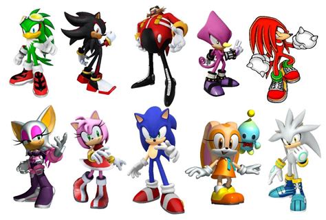 personagens de sonic|Personagens de Sonic: lista completa dos。